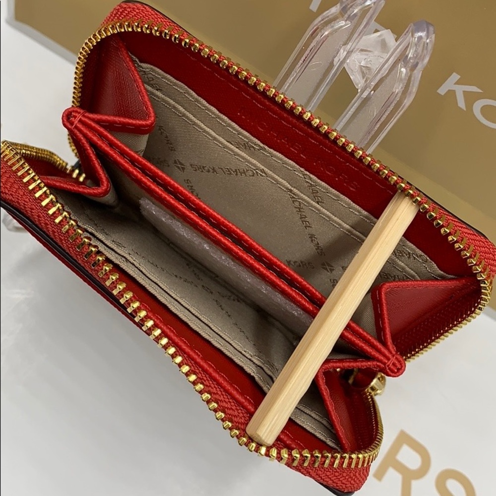 MICHAEL KORS JET SET TRAVEL MD ZA CARD CASE - Picture 10 of 16